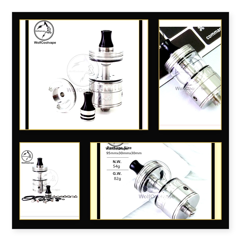 Vaping Air - Wolfcoolvape NOLA RTA 22mm Atomizer z