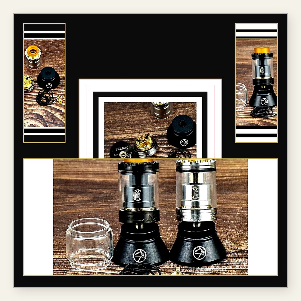 ReLoad RTA 24mm 3.5ml Top Fill – Accessories For Vaping recenzja i cena